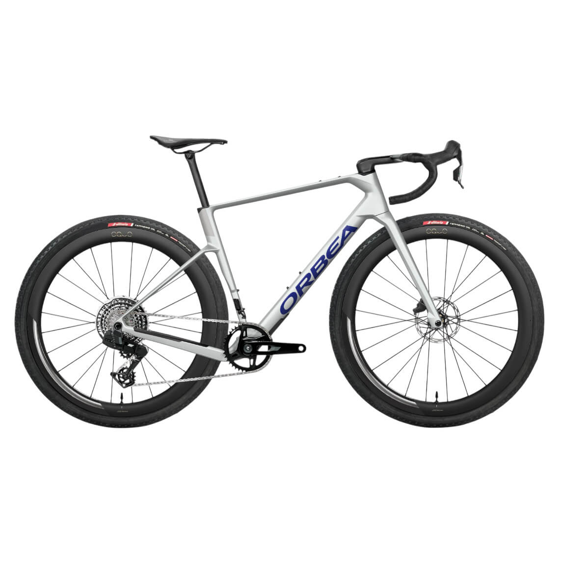 ORBEA TERRA RACEM31eLTD 1X 2026 M Blanco Metálico / Plata 700C CUSTOM - Imagen 2