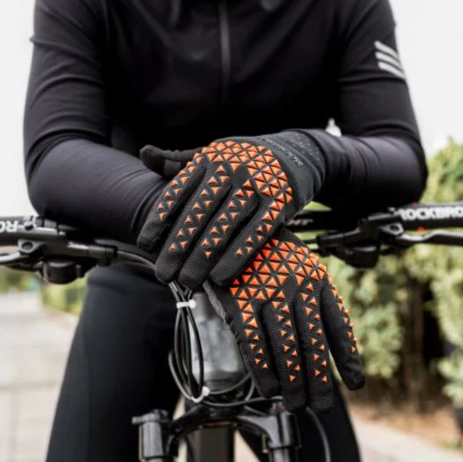 ROCKBROS Guantes MTB Ciclismo Pantalla Táctil SBR M-XXL Unisex - Imagen 3
