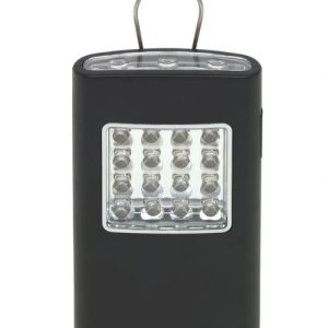 Linterna EXPLORER, 16 luces , Leds, Negro