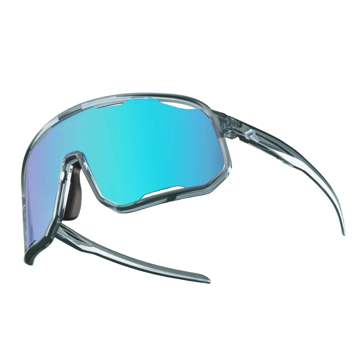 Gafas de ciclismo, gafas de sol polarizadas, protección UV, plaquetas nasales intercambiables, mujer/hombre, ROCKBROS - Imagen 3