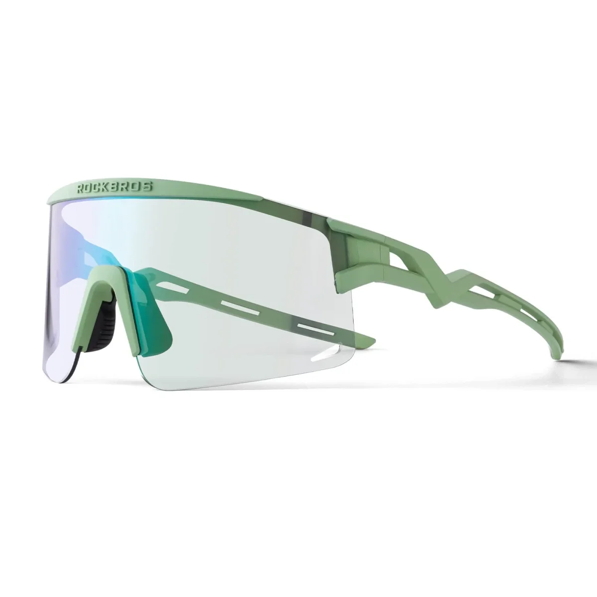 Gafas de ciclismo, fotocromáticas/polarizadas, resistentes al viento, protección UV, ROCKBROS - Imagen 2