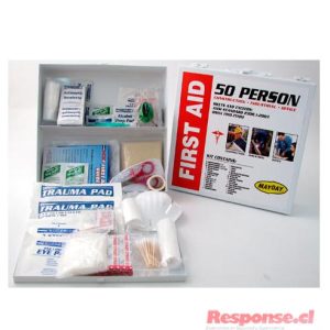 Botiquin Primeros Auxilios Metálico (50 PERSONAS)