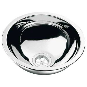Lavabo redondo inoxidable