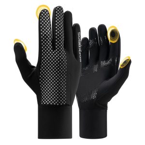 Guantes de ciclismo Pantalla táctil Guantes de ciclismo A prueba de viento ROCKBROS