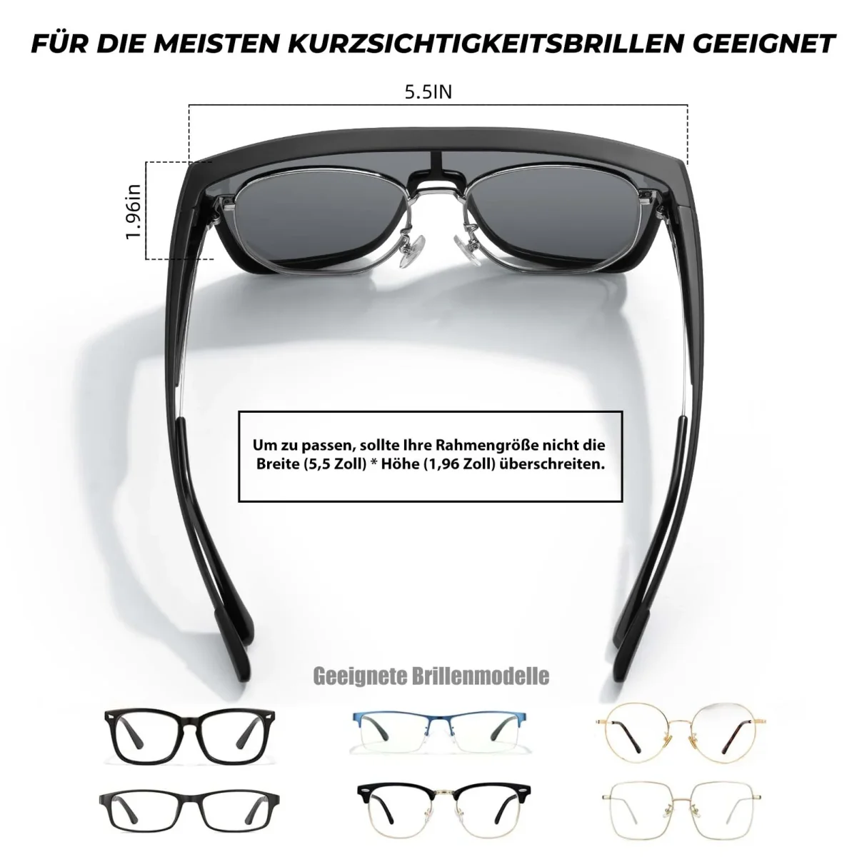 Gafas de ciclismo polarizadas, gafas de visión corta, gafas protectoras, gafas deportivas unisex, ROCKBROS - Imagen 4