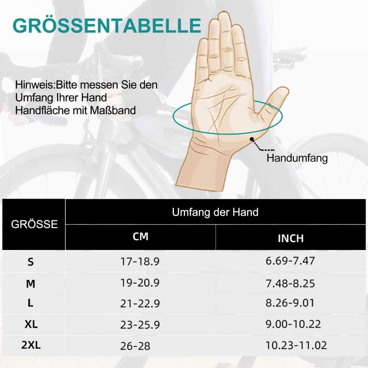 Guantes de equitación Full Finger SBR Guantes deportivos para hombre M-XXL ROCKBROS - Imagen 9