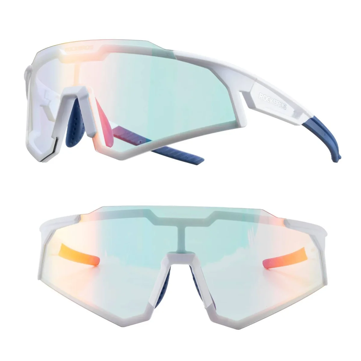 Gafas de sol, gafas de ciclismo, autofotográficas, para exteriores, protección UV400, ROCKBROS - Imagen 2