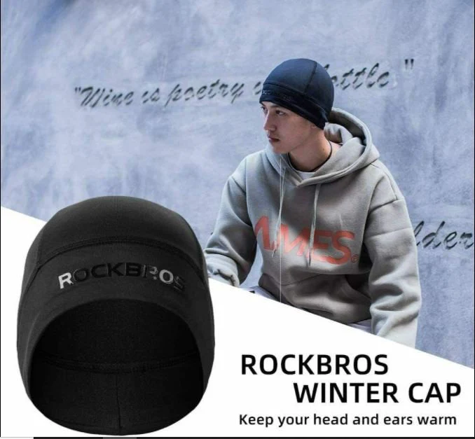 ROCKBROS YPP016 Gorra de invierno / ciclista / interiores - Imagen 7